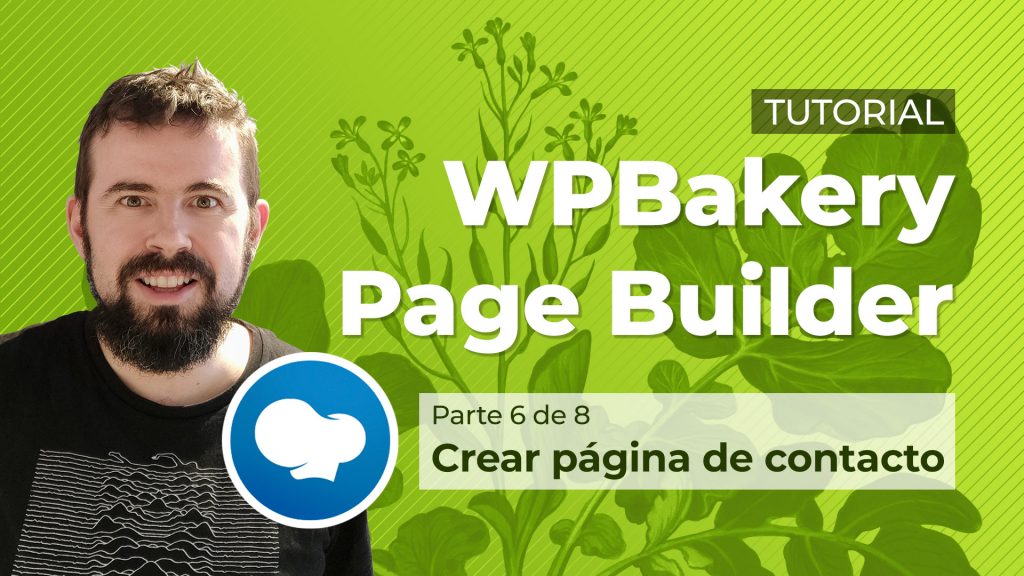 Tutorial WPBakery Page Builder 6/8: Crear página de contacto