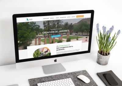 Web Albanta Jardines