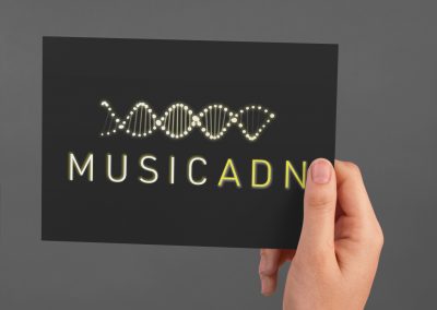 Logotipo MusicADN