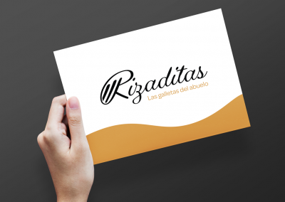 Logo y packaging Rizaditas